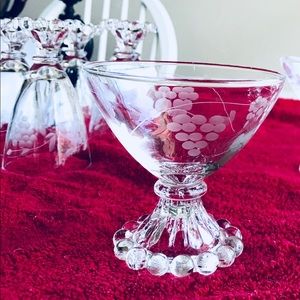 Vintage Set of 12 Boopie stemware